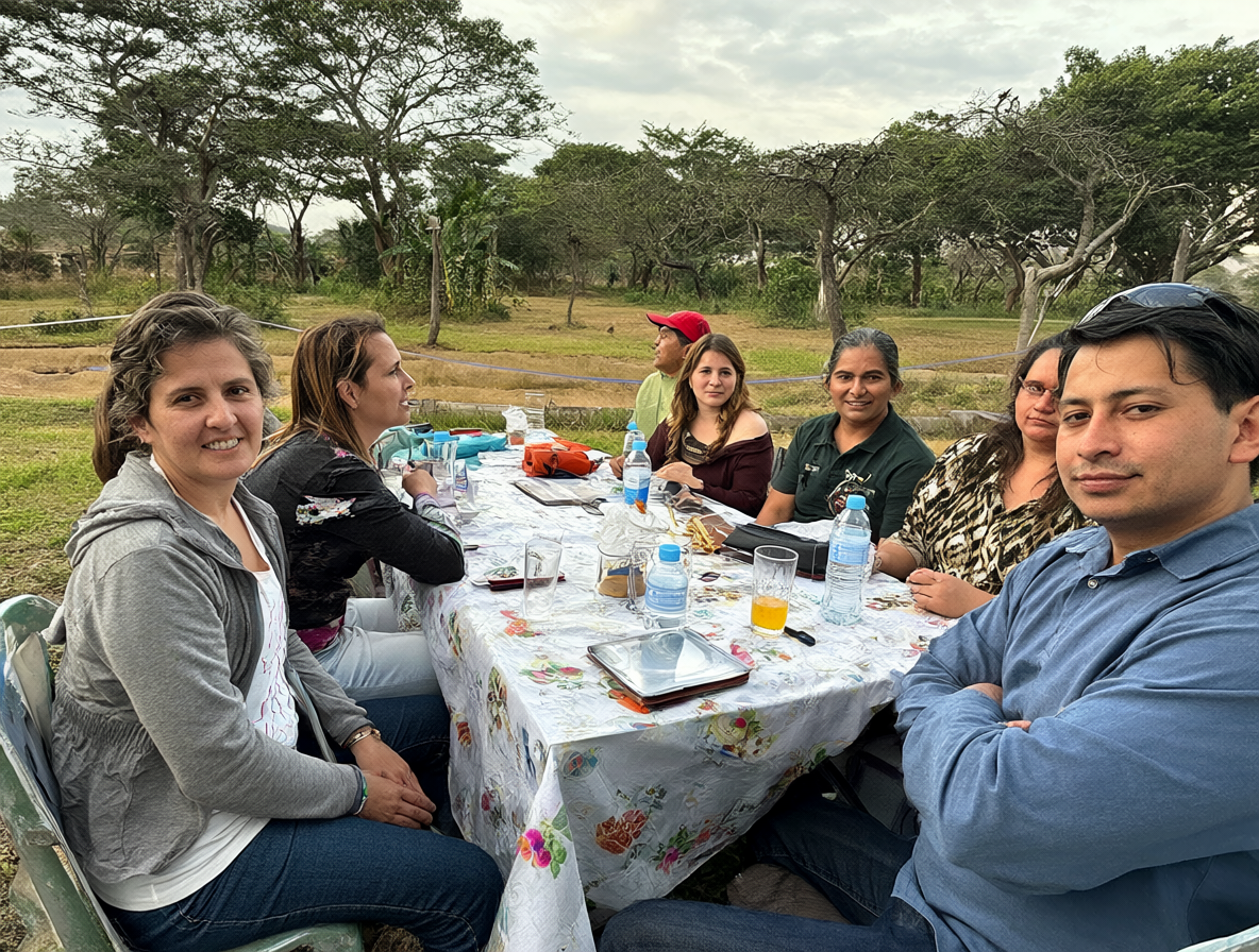 Reunión de la junta de vigilancia Santa María de Quepe