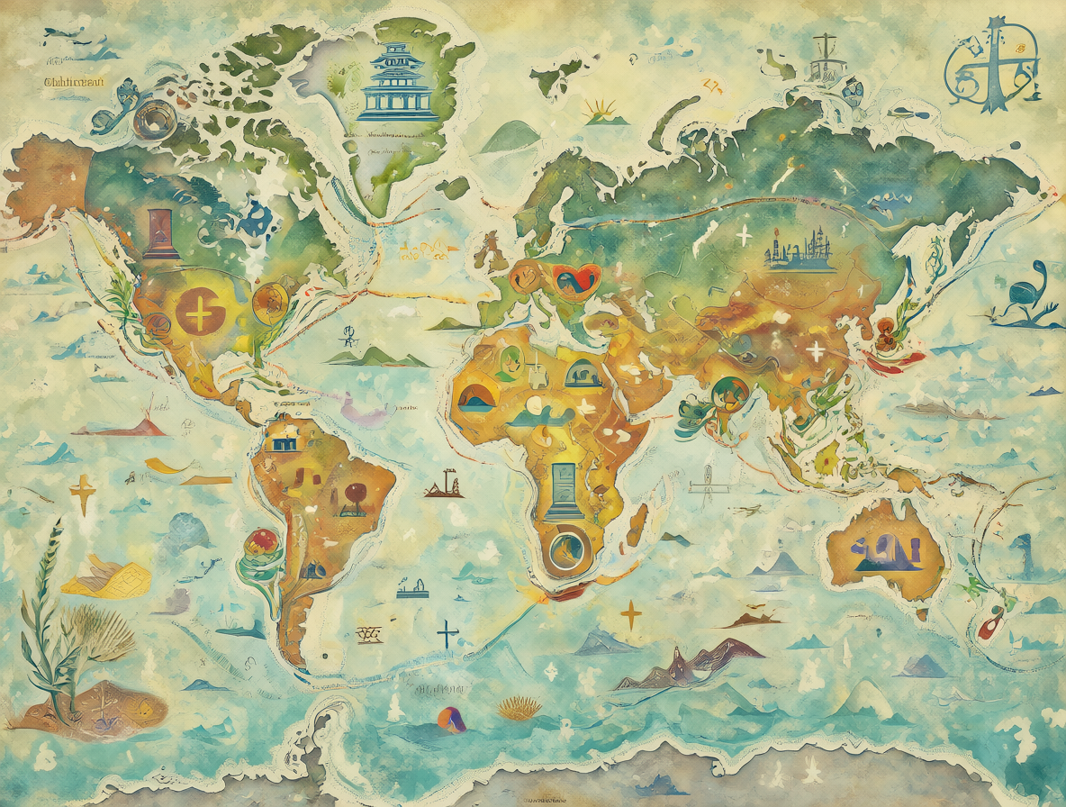 Mundo alternativo con tradiciones no abrahámicas