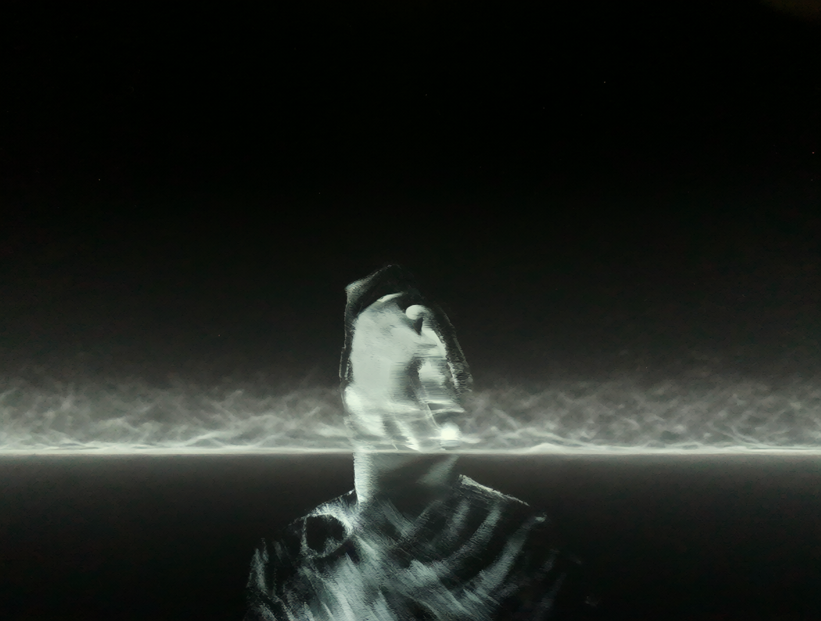 Abstract image representing the boundary between known and unknown cosmic dimensions