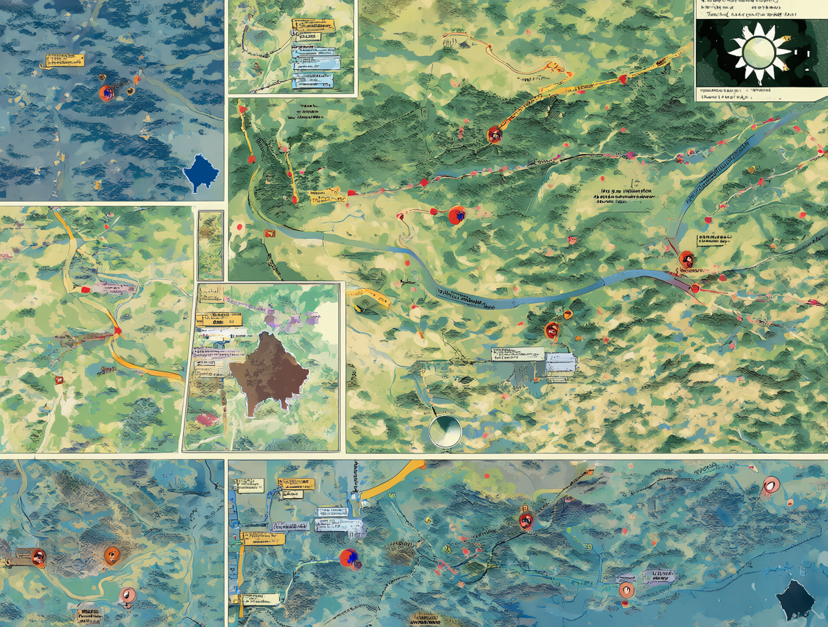 Un diagrama que compara el estatus de Kosovo, Taiwán y otros territorios no miembros frente a sus razones para la exclusión.