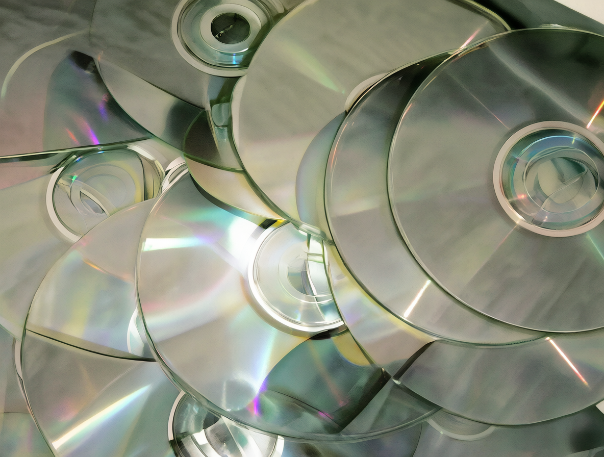 Pack de CDs y DVDs imprimibles con superficie para tinta