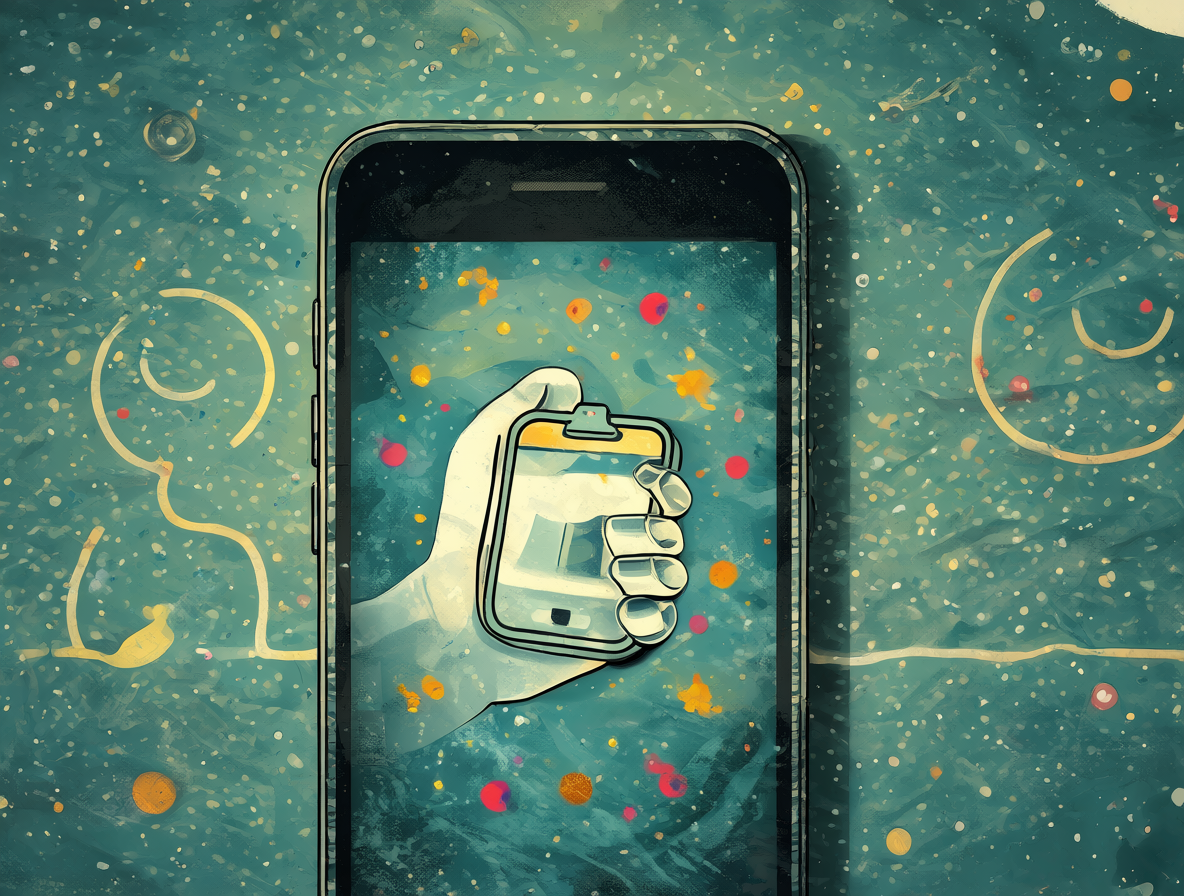Ilustración de la denuncia anónima a través de plataformas digitales