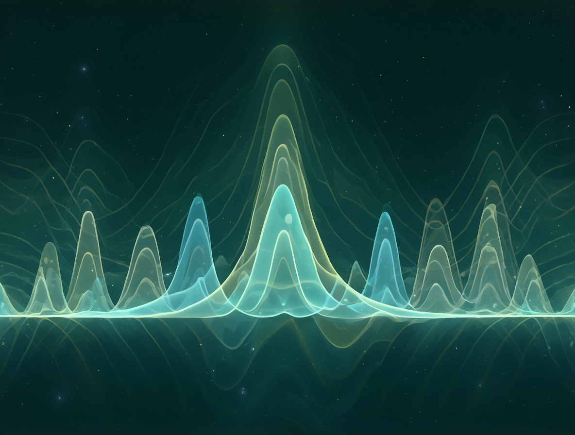 Onda de audio perfecta representando la transparencia bit-perfect