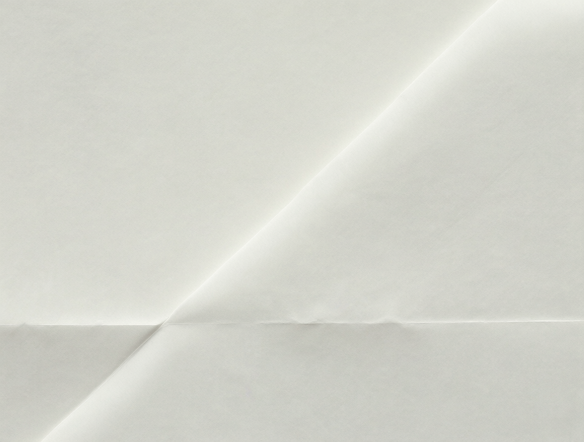 Vista macro de un documento escaneado con una esquina anterior doblada que ahora está completamente plana, mostrando una textura uniforme sin reflejos ni arrugas.