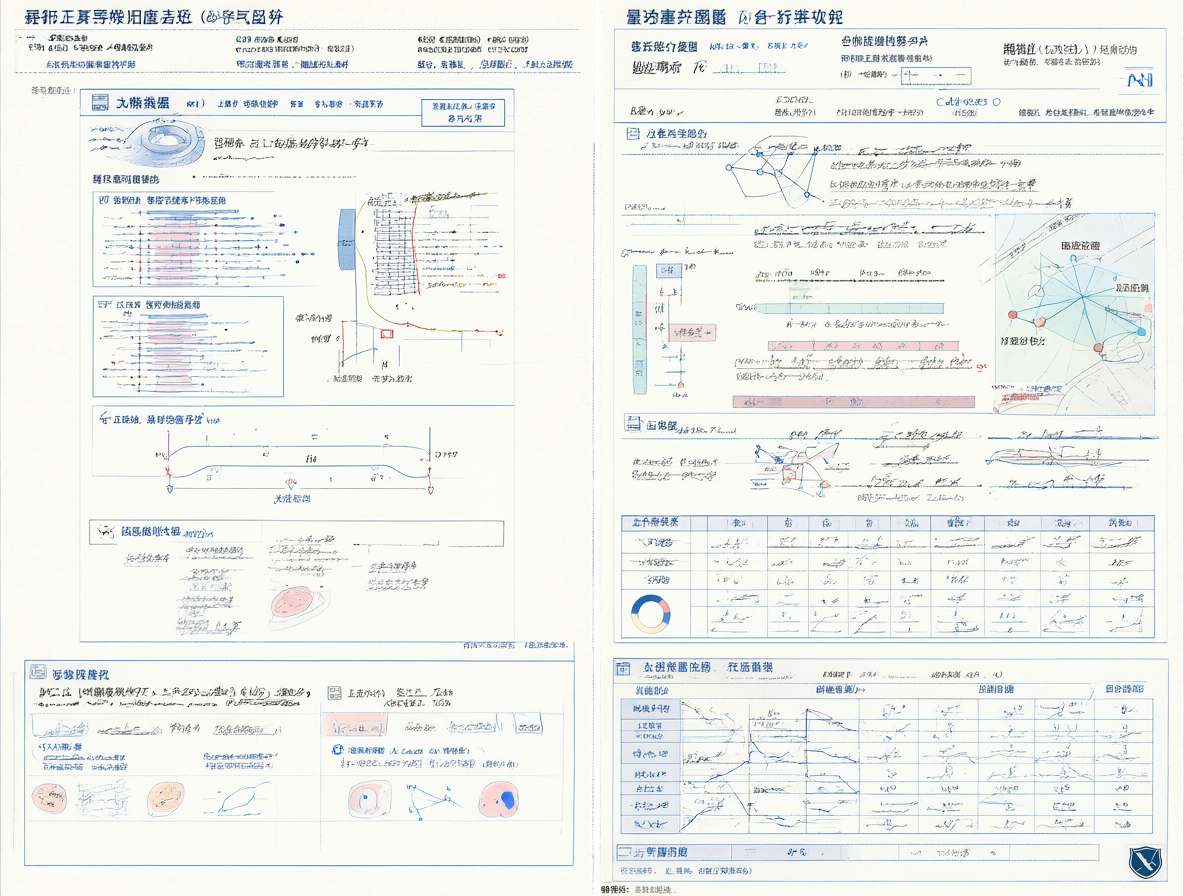Diagrama técnico detallado comparando dos versiones de un encabezado de documento, resaltando las diferencias en tipografía Arial y alineación estructural.
