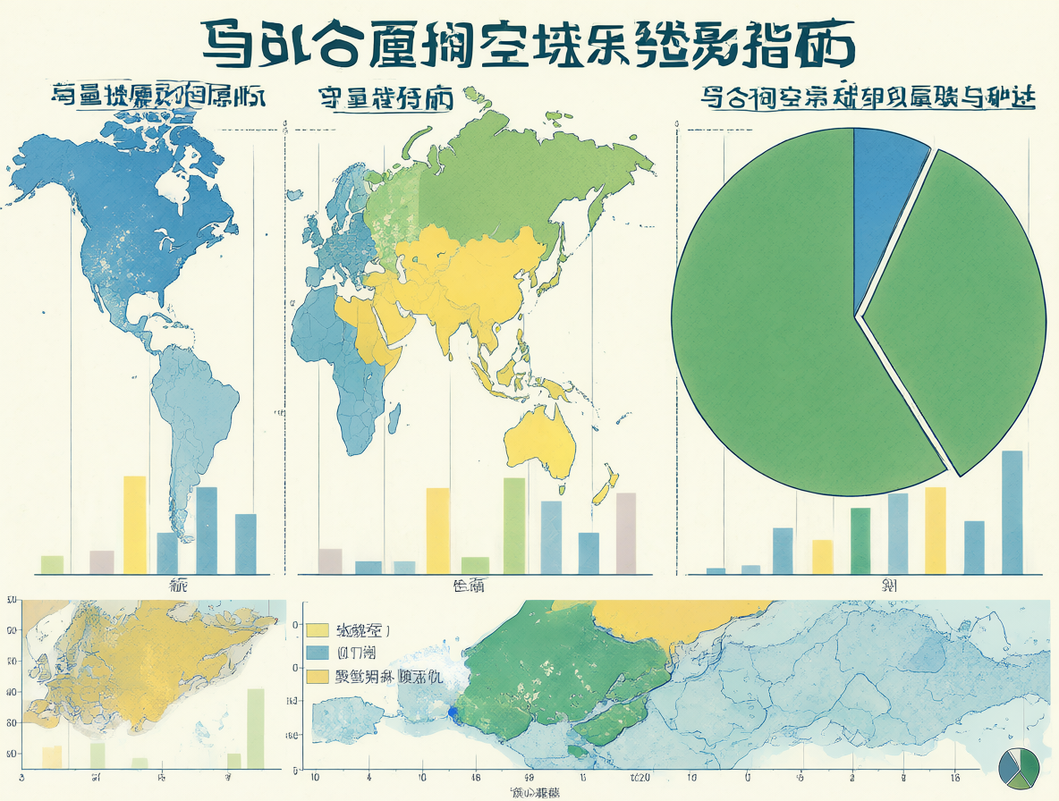 Diagrama mostrando la participación del mercado de cómics en Asia-Pacífico, Norteamérica y Europa.