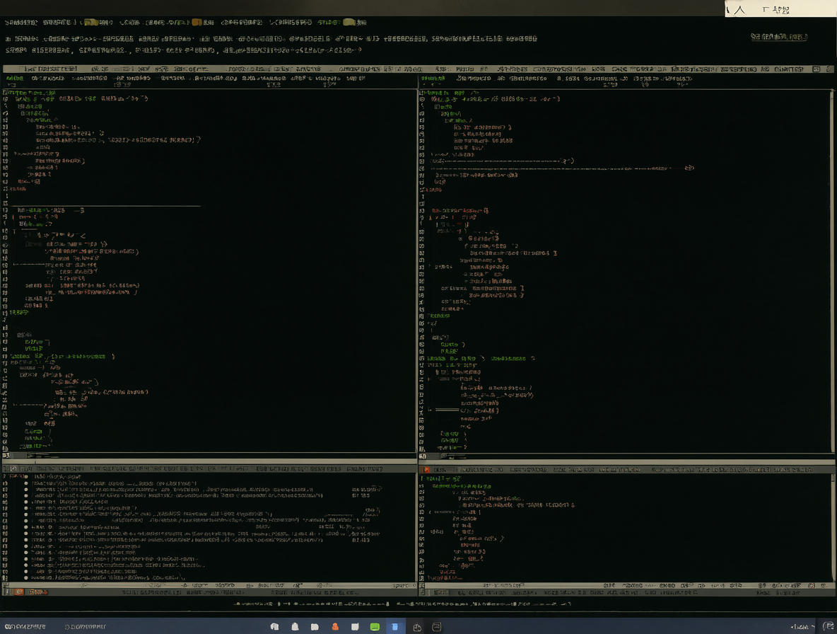 Screenshot de la interfaz del Midnight Commander en una ventana de terminal.