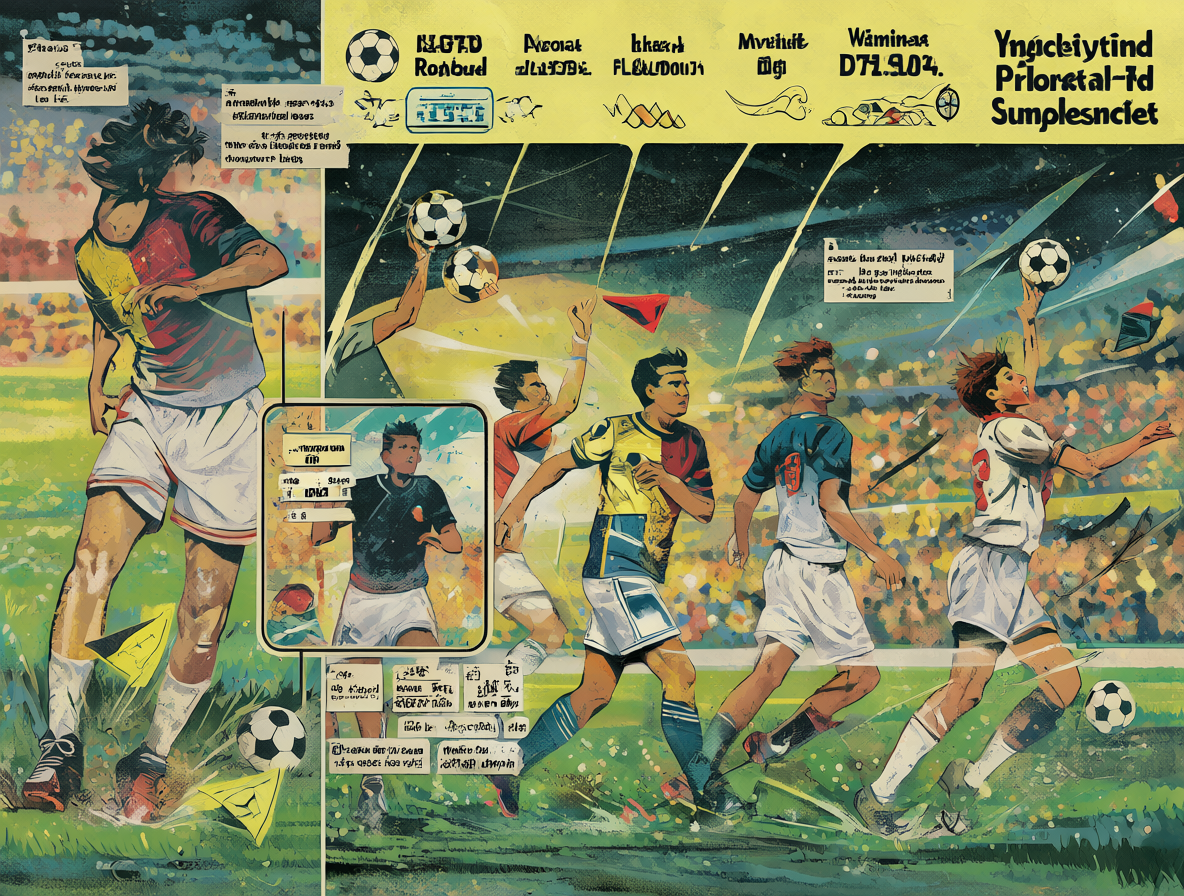 Gráfico visual que representa la historia del fútbol y su vestimenta