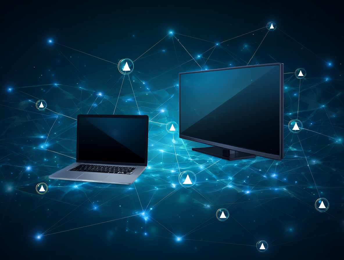 Smart TV and laptop under attack by modern malware