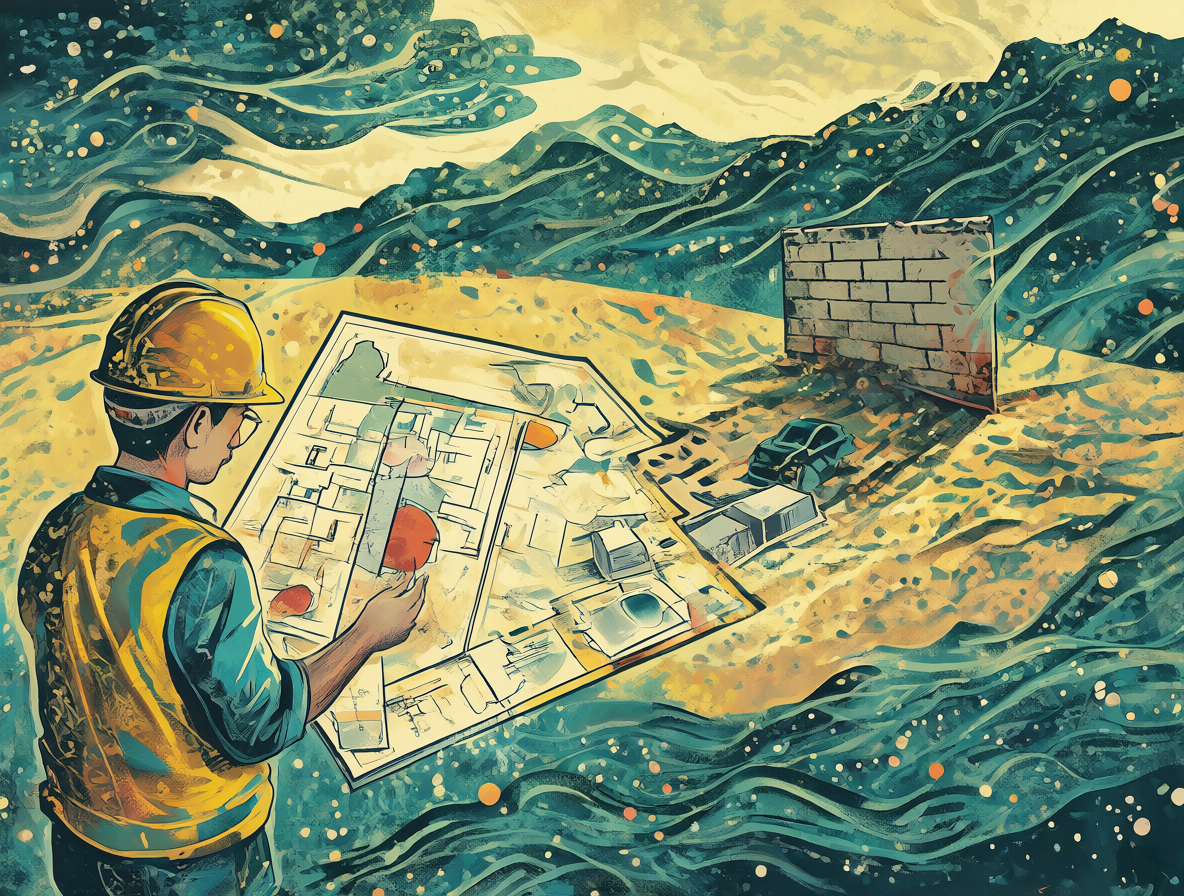 Ilustración conceptual de un ingeniero descubriendo que ha llegado al límite técnico del formato FP8.