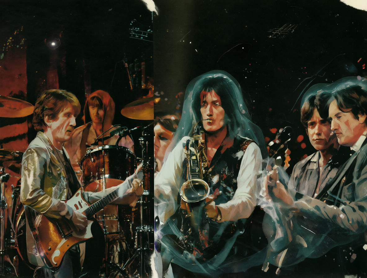 Comparación visual entre Genesis y los Beatles en su dinámica de regreso