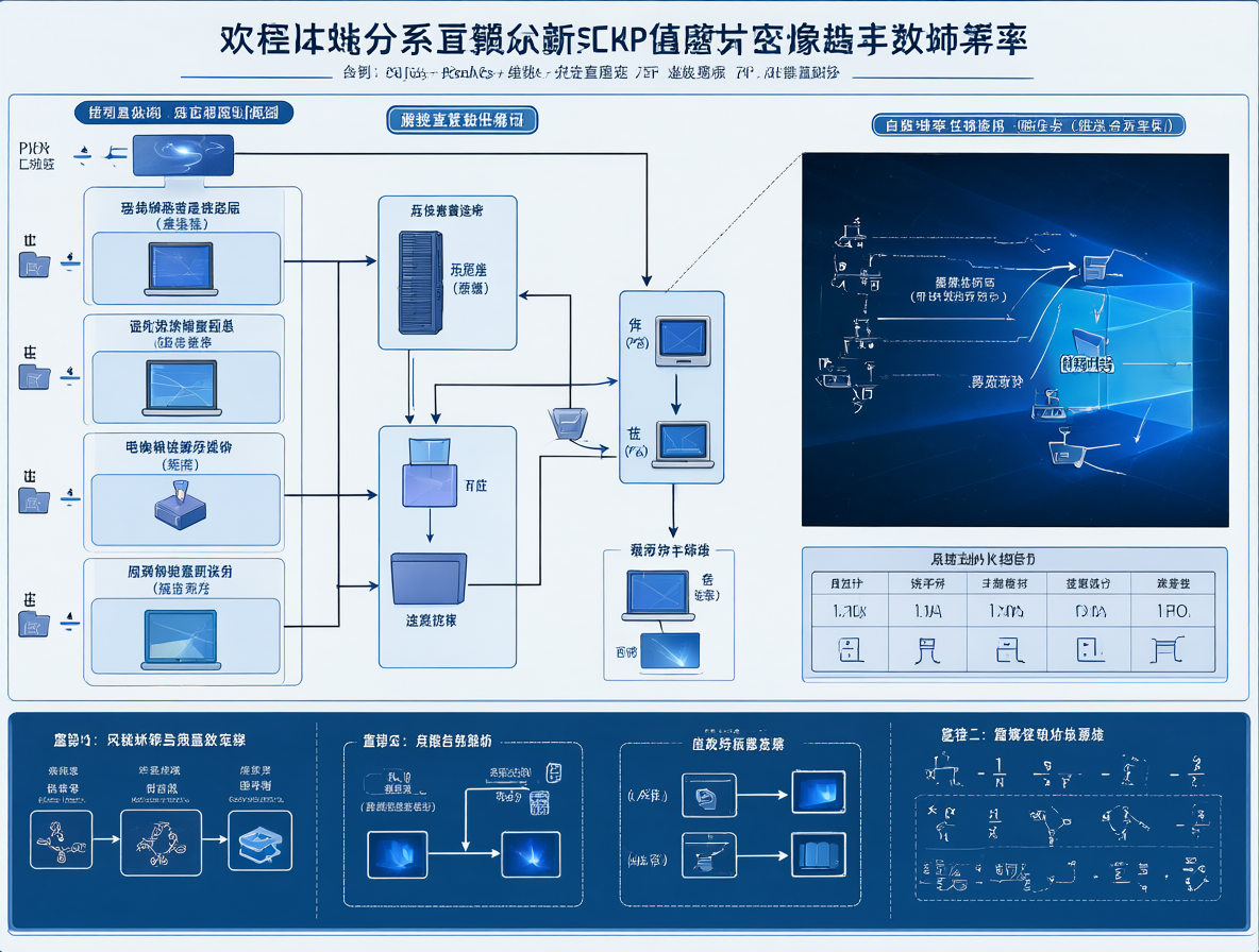 Diagrama técnico mostrando cómo los enlaces simbólicos conectan las carpetas de modelos en Windows con la carpeta de ComfyUI en WSL2, ilustrando el flujo de datos.
