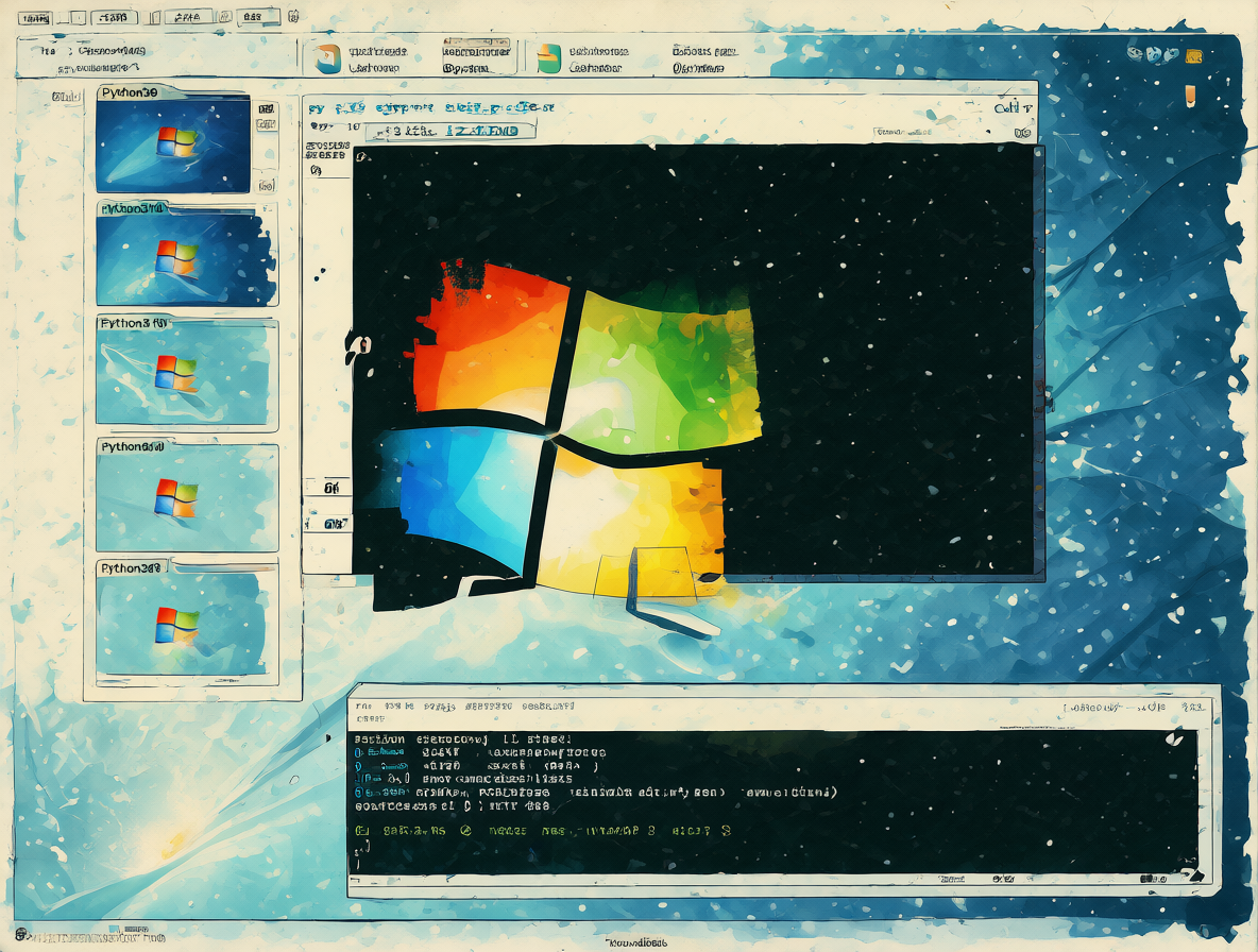 Varias carpetas de Python instaladas y un comando py ejecutado en consola