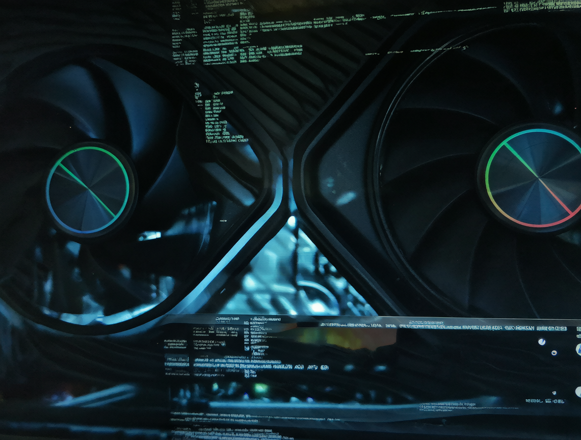 A dark computer monitor displaying an access violation error, with cooling fans on an RTX 3090 visible in the background.