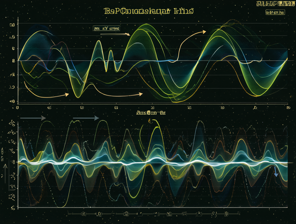 Gráfico de onda sonora mostrando la expansión del tema musical