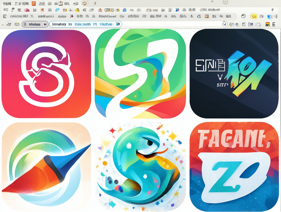 Collage de logos de herramientas de descarga online y botones de extensión