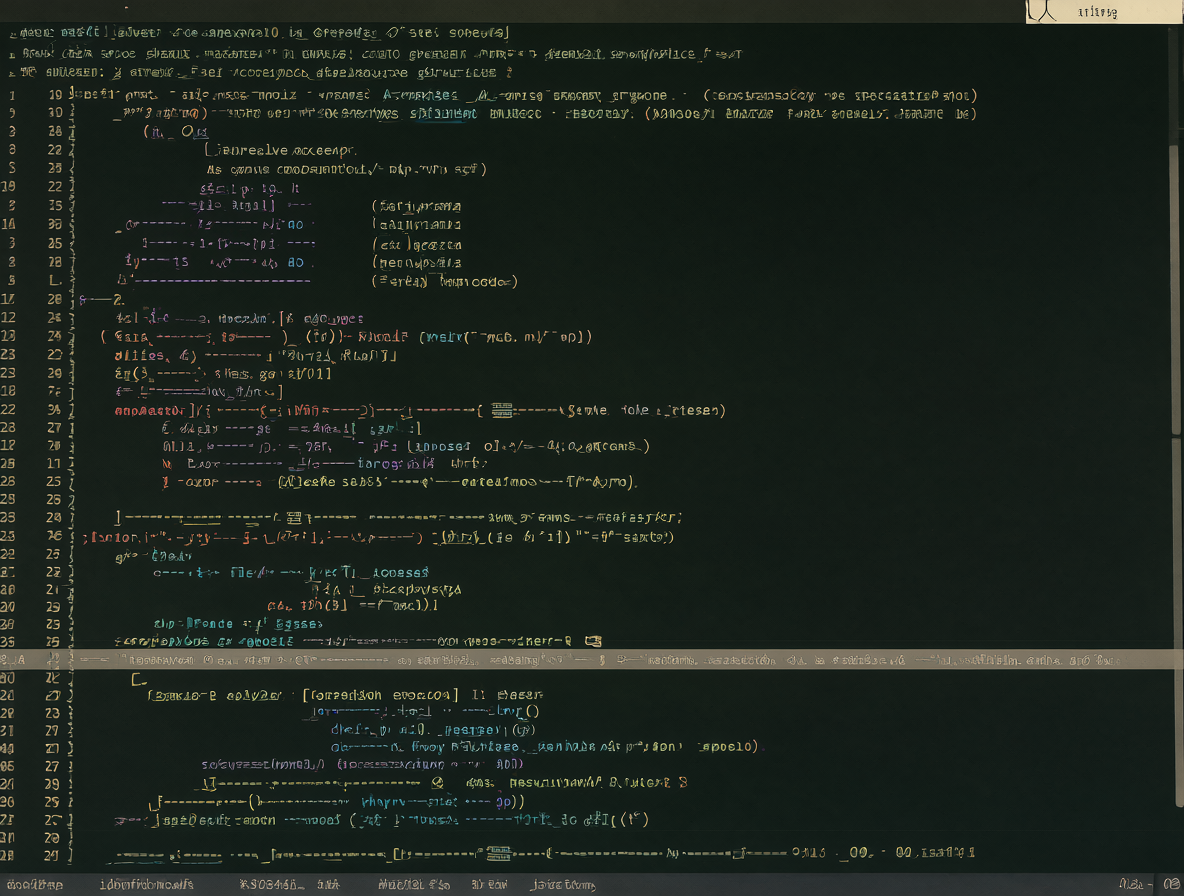 Vista de código PHP con error de sintaxis y terminal Linux