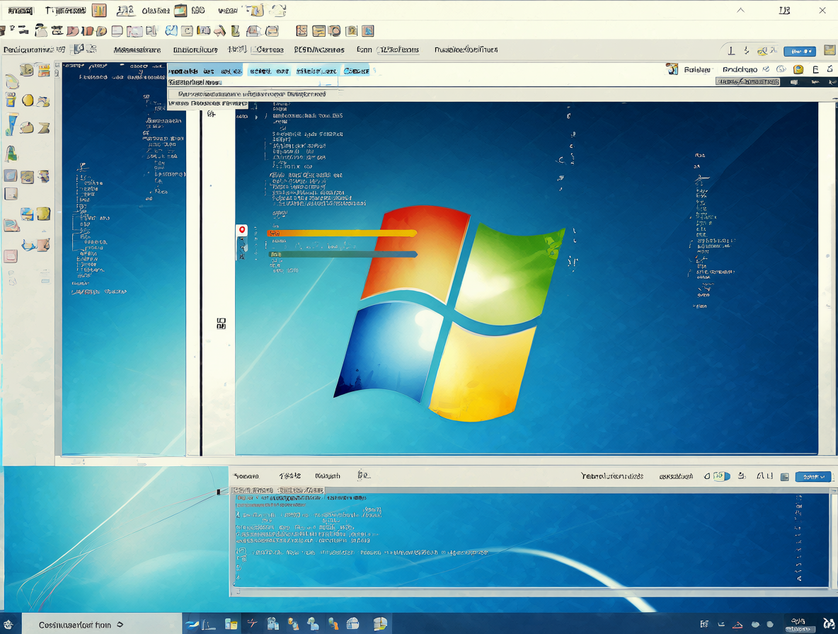 Pantalla de escritorio mostrando PowerShell y configuraciones de red para habilitar SFTP