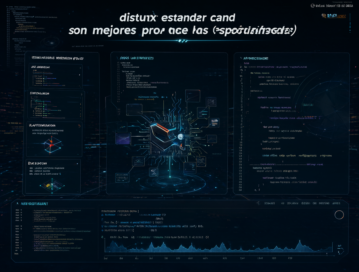 Diagrama técnico mostrando que las distros estándar son mejores para IA local.