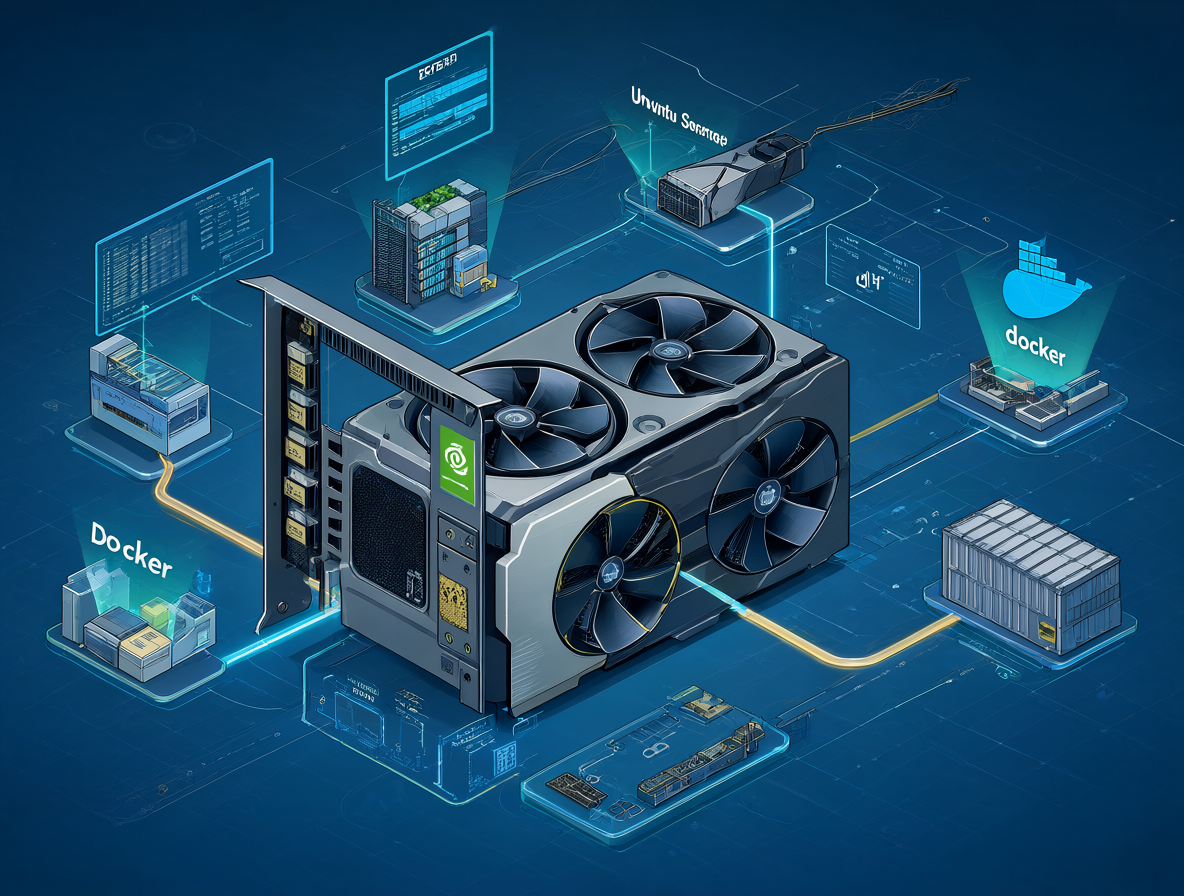 El stack técnico ideal para servidores locales de IA usando Docker y GPUs.