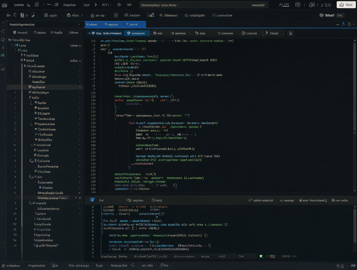 Fragmento de código mostrando la función parse_str en un entorno de desarrollo