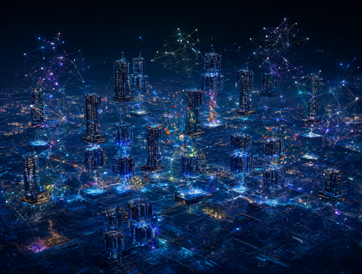 Ilustración visual de la transición tecnológica en la inteligencia artificial.