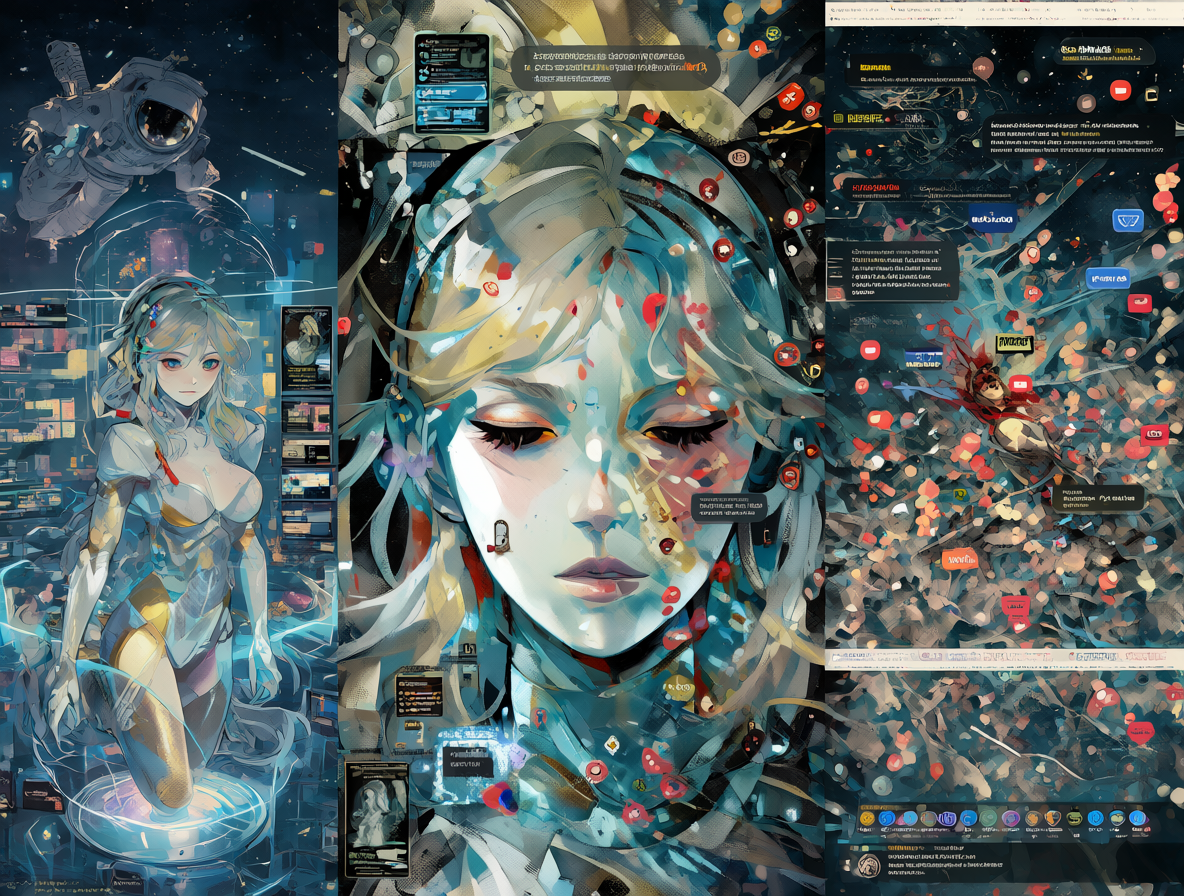 Collage digital mostrando al astronauta, a Diana, y la polémica en redes sociales.