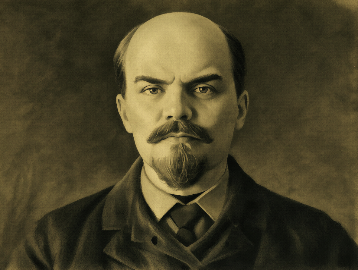 Retrato de Vladimir Lenin