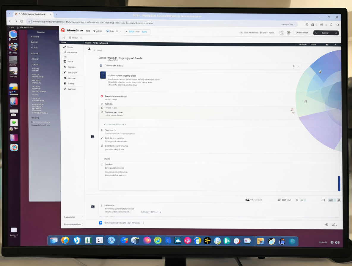 Pantalla de un ordenador con Ubuntu mostrando la extensión de Chrome Remote Desktop