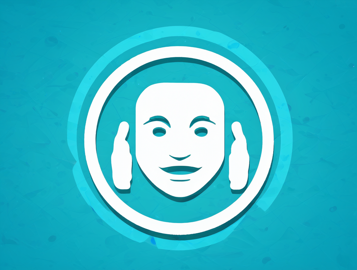 Diapositiva digital con iconos de comunicación y texto sobre escucha activa