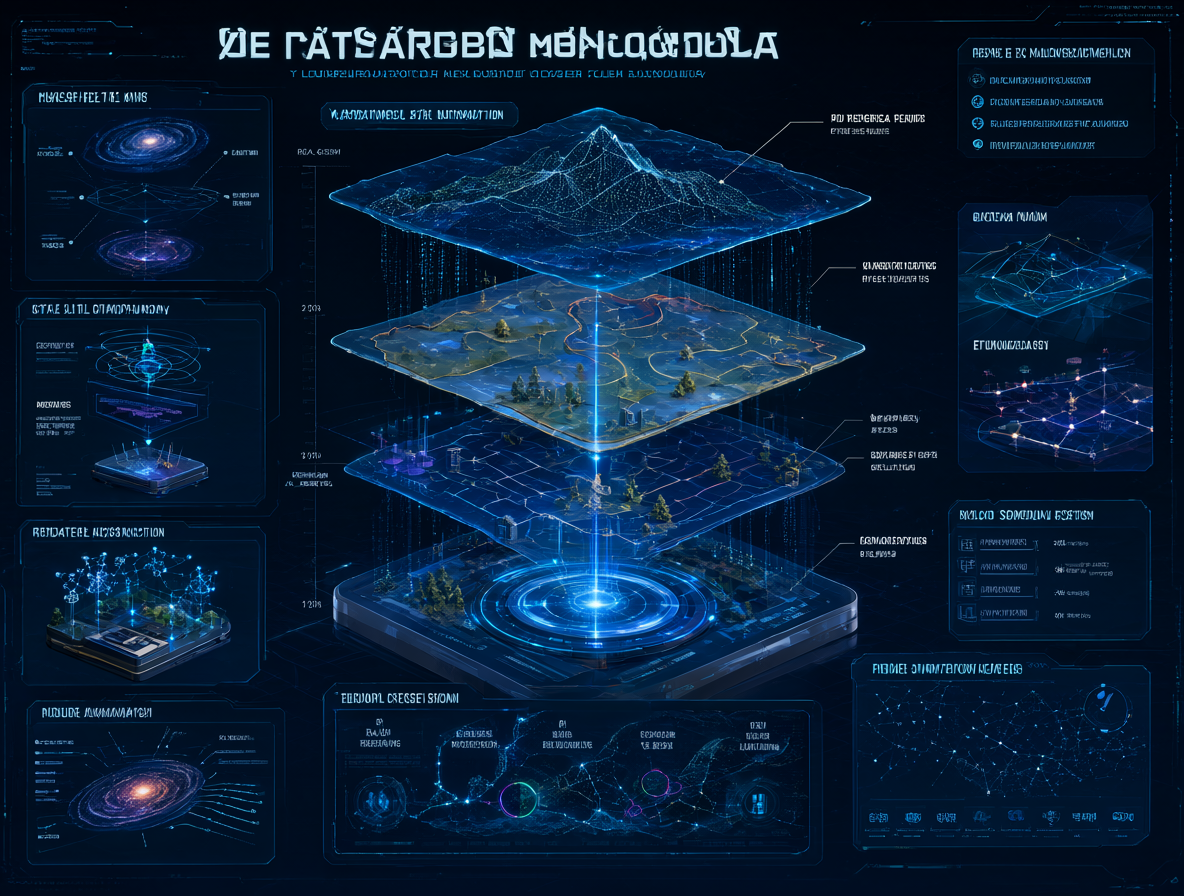 Diagrama visual que representa las múltiples capas de protección contra la detección de contenido en plataformas digitales.