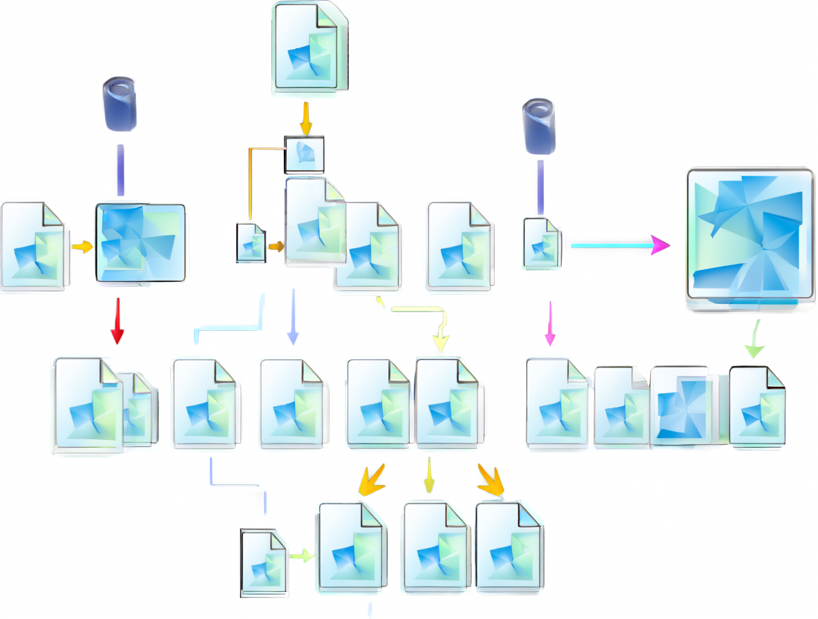 Diagrama técnico mostrando cómo FFmpeg concatena segmentos de grabación en un archivo final.