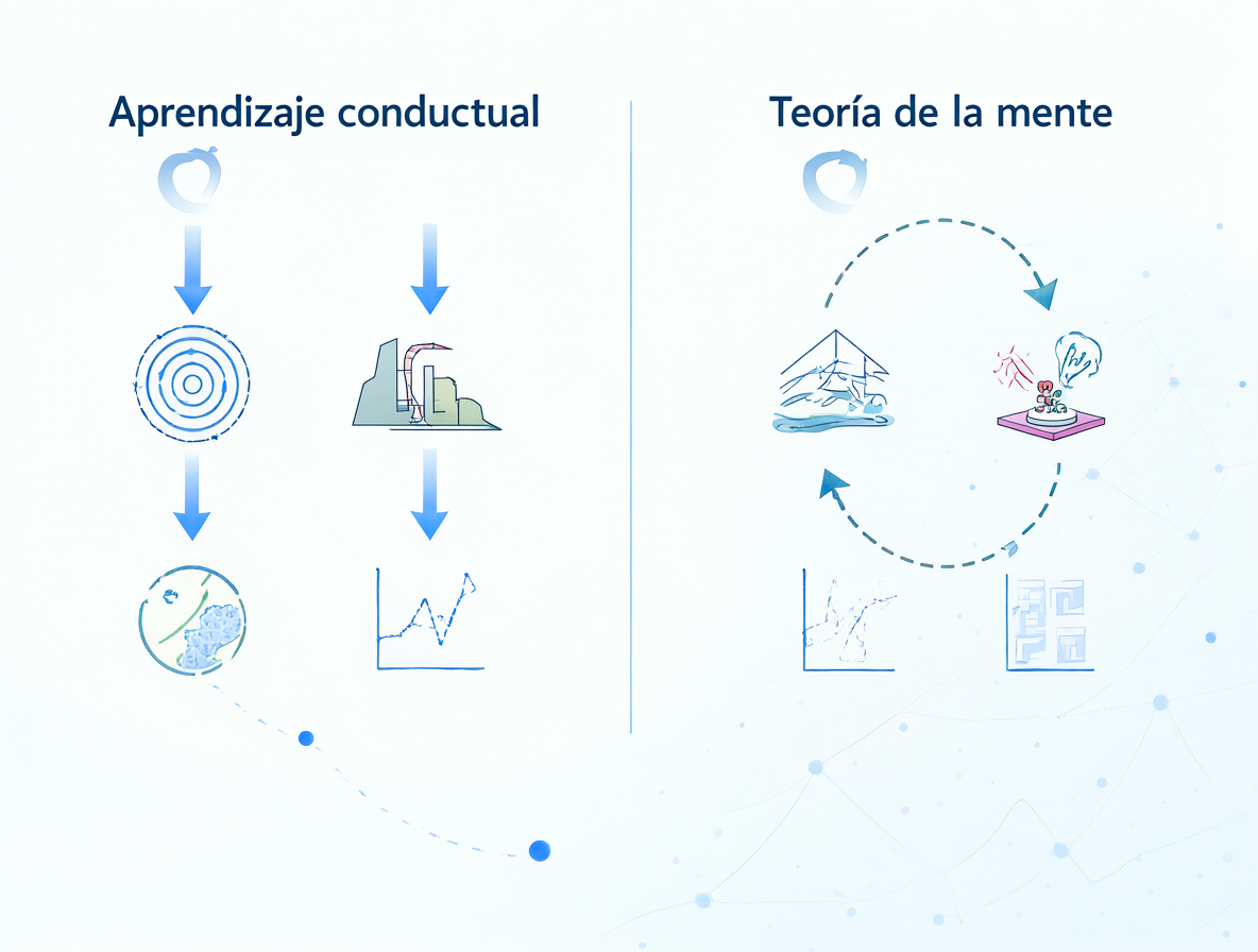 Diagrama comparativo cognición animal