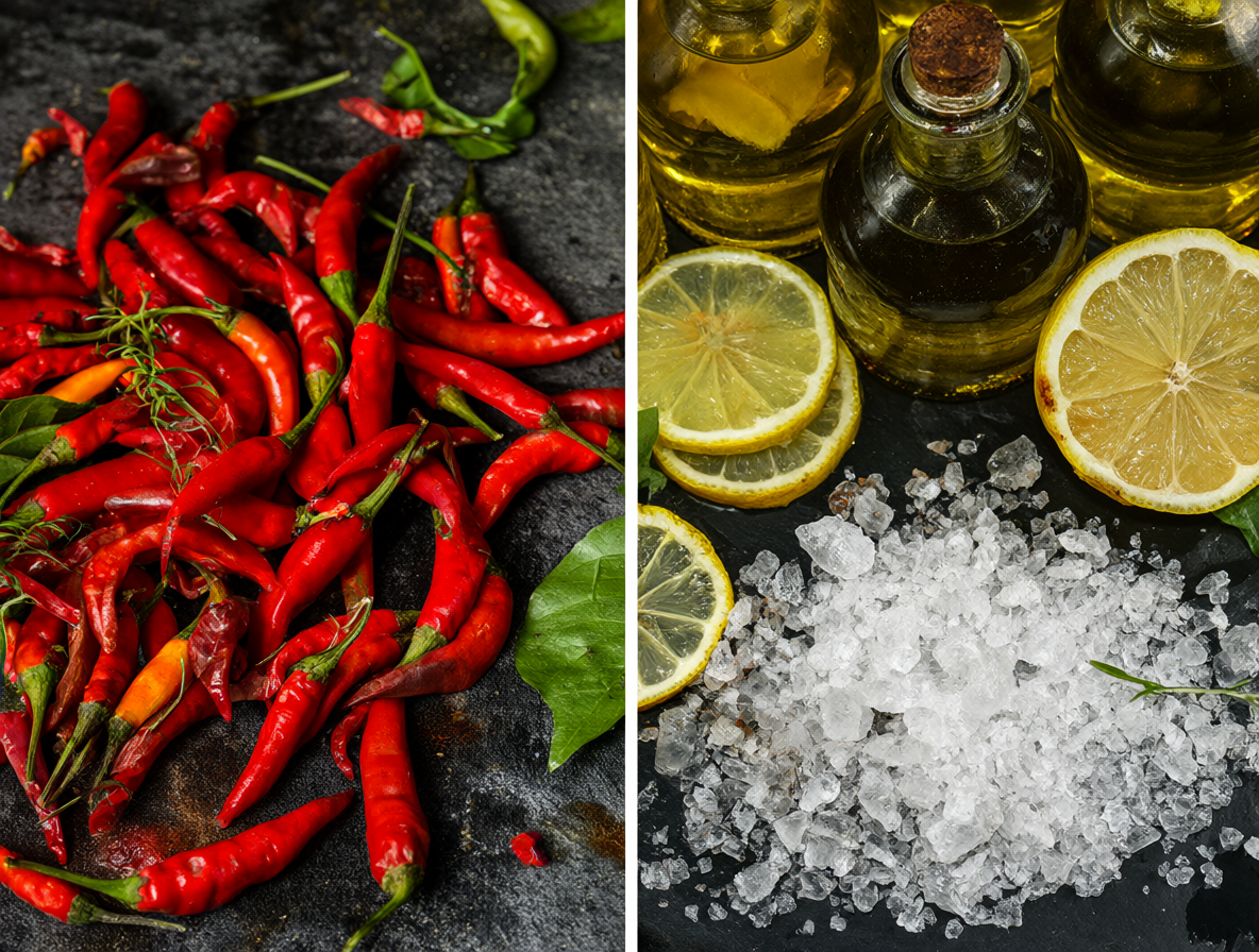 Ingredients affecting food preservation