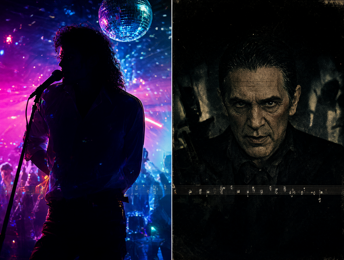 Comparación visual entre la versión disco original y el final aterrador de la canción