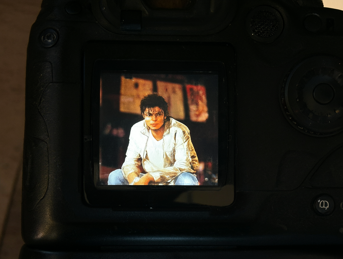 Vista detallada de una escena de cine donde la IA ha rellenado el espacio vacío tras eliminar a un espectador.