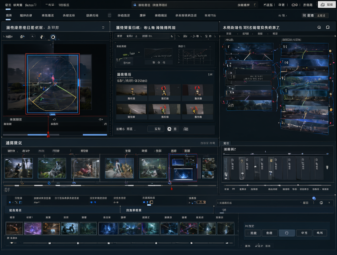 Esquema técnico mostrando cómo se procesan los videos con SceneDetect.