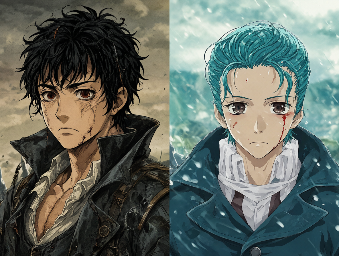 Guts y Subaru comparados