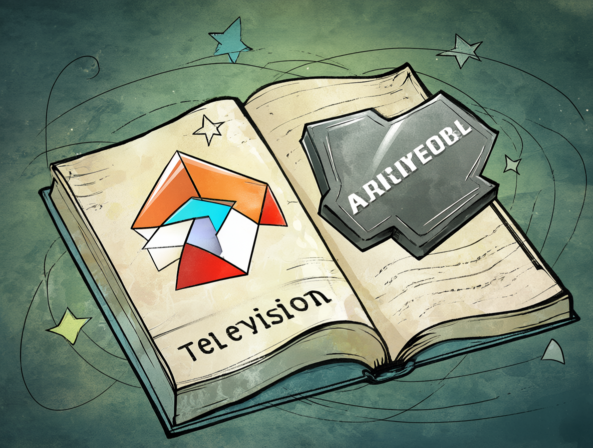 Un libro sobre la historia de la televisión y plataformas digitales para buscar episodios.
