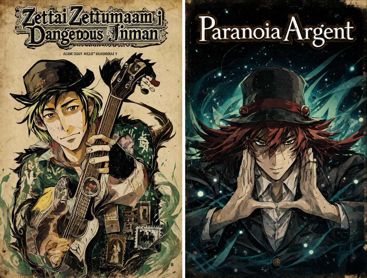Portadas de series de anime históricas