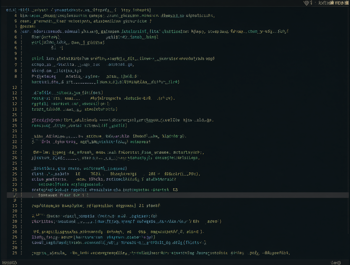 Bloque de código mostrando un script de Python que procesa archivos JSON.