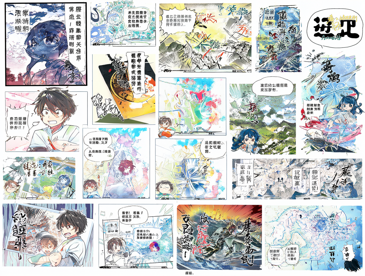 Collage de herramientas digitales para el seguimiento de series anime y manga.