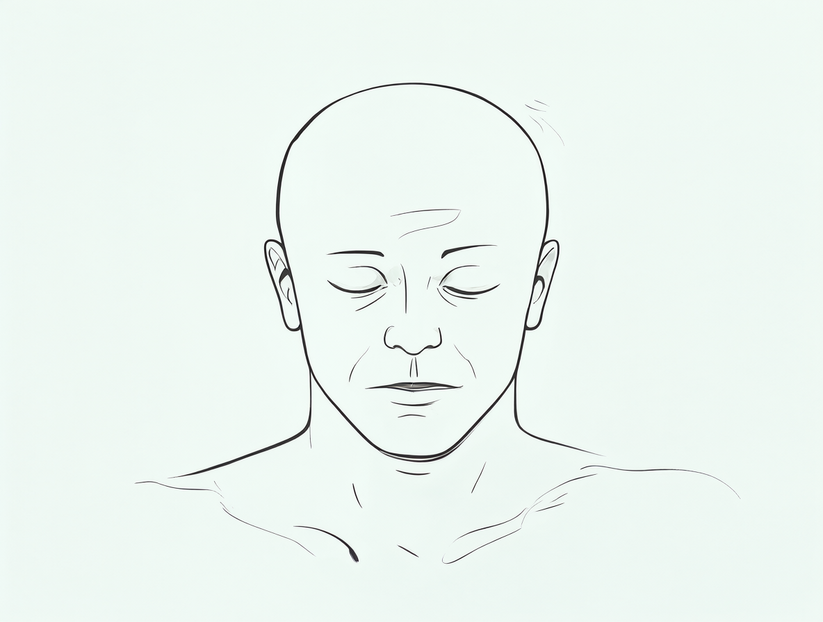 Imagen detallada mostrando el concepto psicológico de la disonancia cognitiva con estilo minimalista.