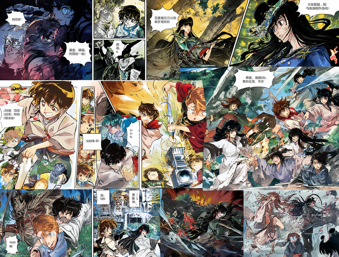 Visual breakdown of the Koike line series in Lupin III.