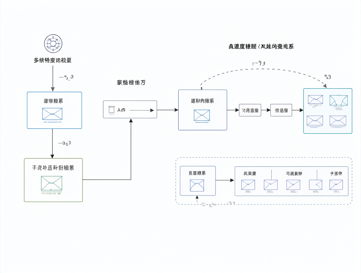 Diagrama técnico que explica el proceso de generación y refinamiento en dos pasos.