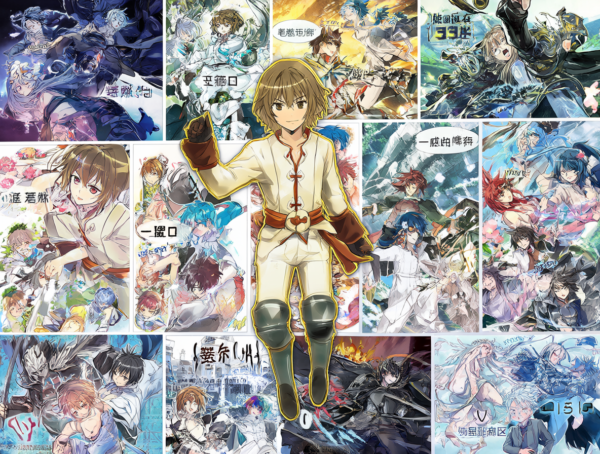Ilustración del orden de visionado de la serie DanMachi.
