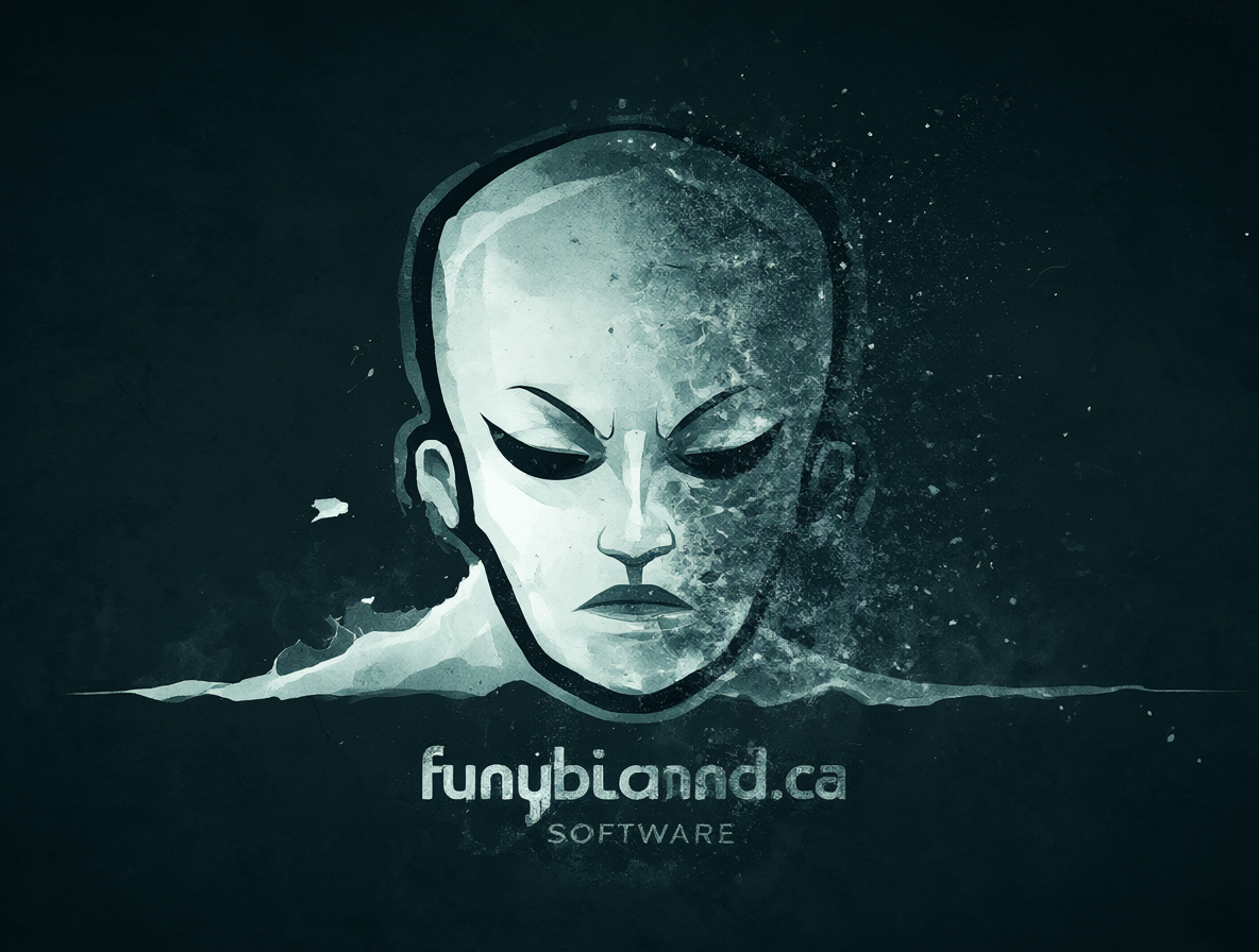 Ilustración del logo de Skybound Software en un estado fantasmal
