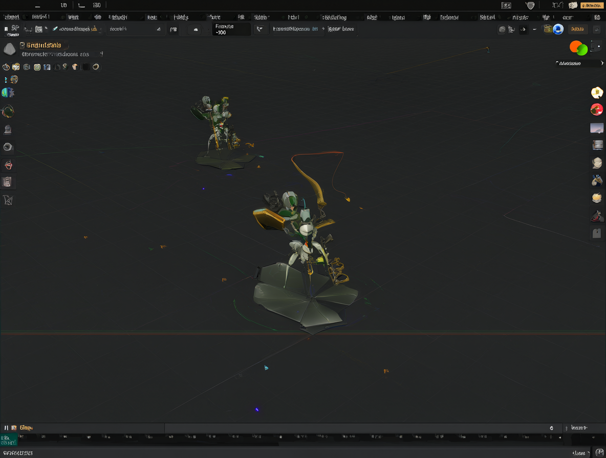 Una captura de pantalla mostrando la configuración de las propiedades de salida en Blender con el valor de inicio ajustado a un número negativo.