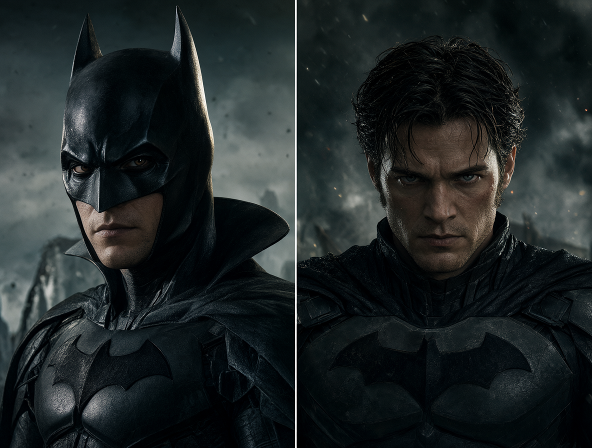 Imagen comparativa entre versiones clásicas y autoral de películas famosas.
