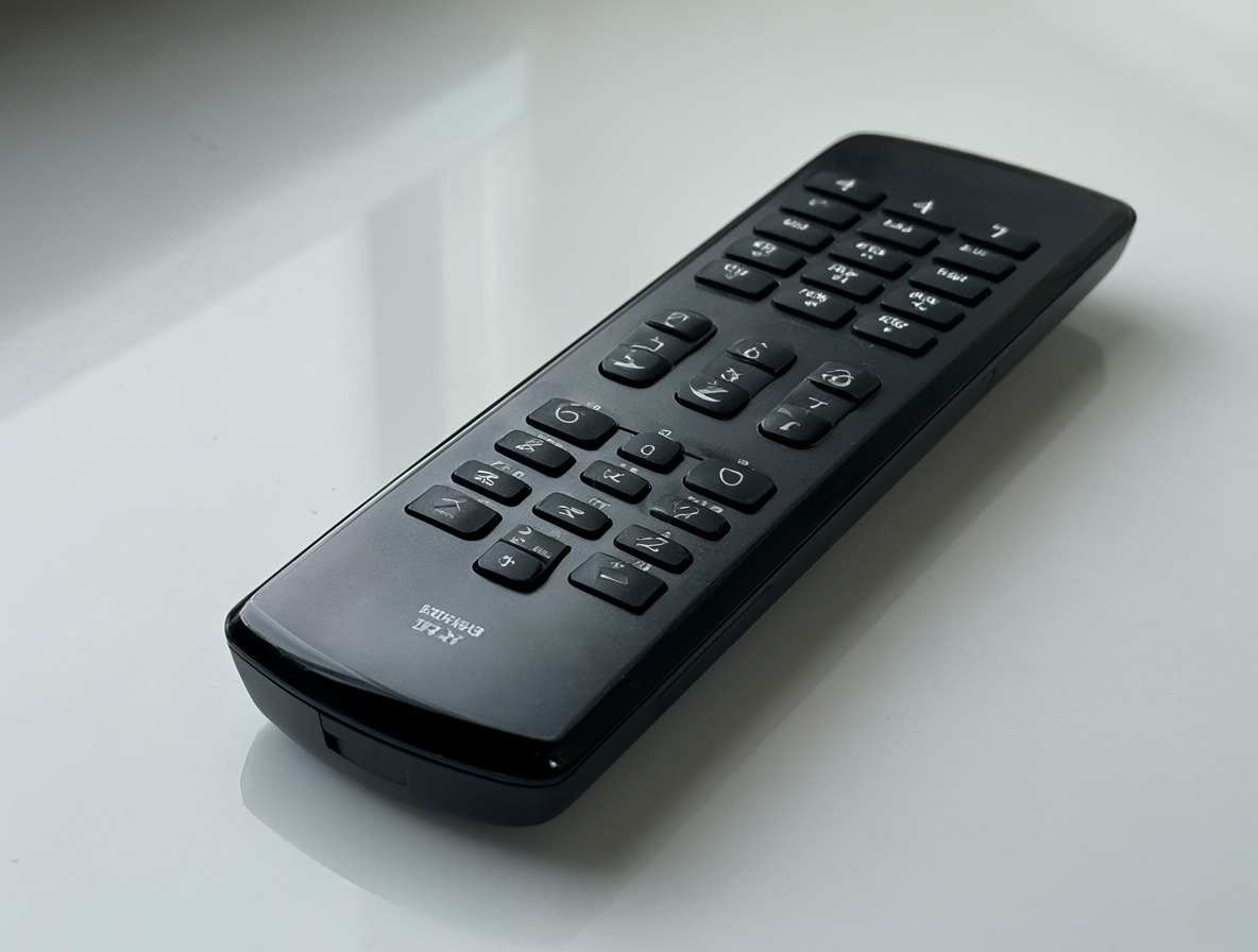 Control remoto universal con botones táctiles y paneles IR